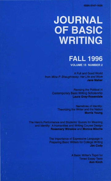 The Journal of Basic Writing