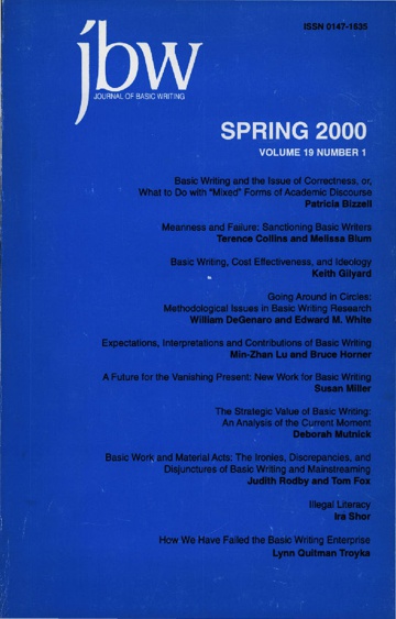 The Journal of Basic Writing