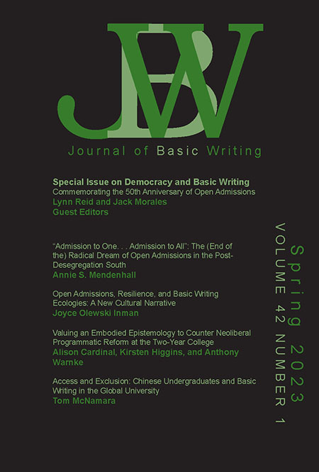 The Journal of Basic Writing